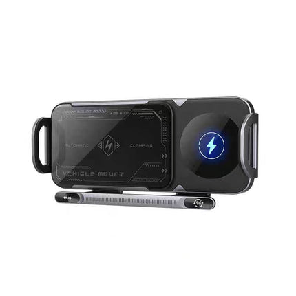 Automatic Car Phone Holder with Wireless Charger, Wireless Car Charger Mount for Air Vent, Vehicle Phone Mount