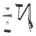 C-Clamp Cantilever Arm Stand for Phone & Tablet