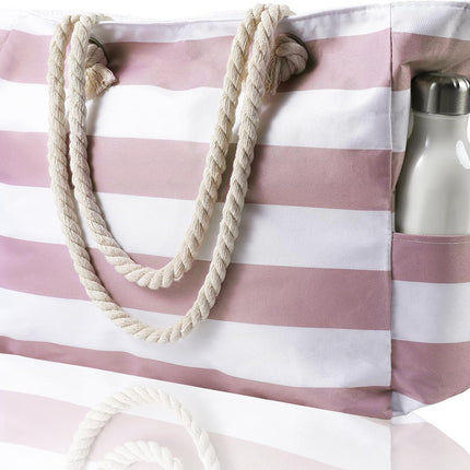 Beach Tote Bag, Waterproof Tote Bag with Zipper – image 18