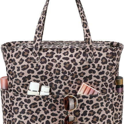 Large Tote Bag for Beach and Pool, Beach Tote with Waterproof Wet Pocket for Grocery – image 15