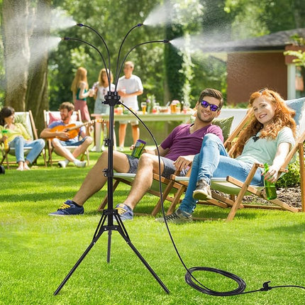 Patio Misting System, Portable Patio Mister with Adjustable Tripod Stand – image 4