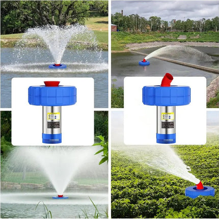 Pond Aerator Fountain, Pond Pump 1 HP for Lake Water Circulation – image 9