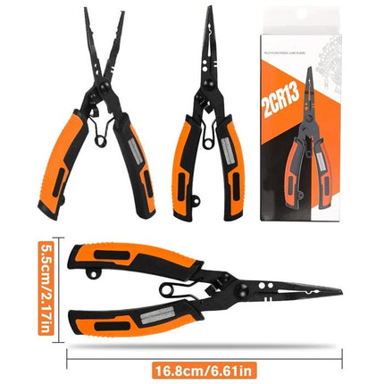 Fishing Pliers Stainless Steel with Lanyard – image 6