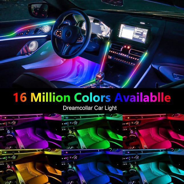 RGBIC Car LED Strip Lights for Trucks and Boats