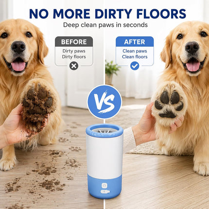 Dog Paw Cleaner Automatic, Rechargeable Paw Cleaner for Dogs and Cats – image 13