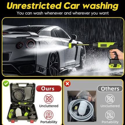 Cordless Pressure Washer, Electric Pressure Washer for Car with 6 in 1 Nozzle – image 7
