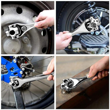 Universal Socket Wrench, Spanner Wrench with 360 Degree Rotating Head – image 5