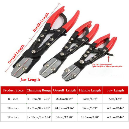 Hose Clamp Pliers Set, Serrated Jaws – image 4
