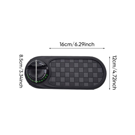 Car Anti Slip Mat, Car Organizer for Center Console with Parking Number Plate, Car Phone Holder with 360 Rotating – image 15