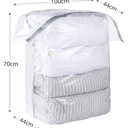 Vacuum Storage Bags for Clothes, Blanket Storage Bags for Comforters and Pillows – image 11