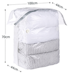 Vacuum Storage Bags for Clothes, Blanket Storage Bags for Comforters and Pillows – image 11