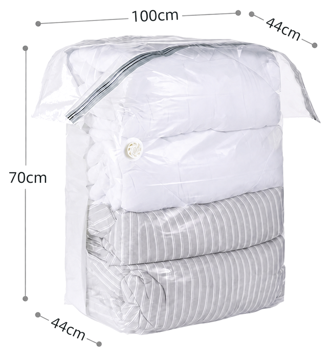 Vacuum Storage Bags for Clothes, 3D Cube Space Saver Bags, Blanket Storage Bags for Comforters and Pillows_10