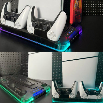 PS5 Cooling Stand with Controller Charger