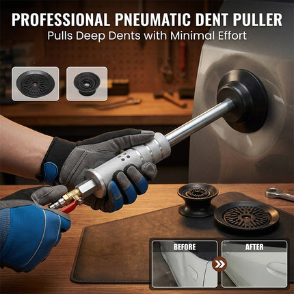Pneumatic Dent Puller, Automotive Dent Repair Tool for Car Body – image 5