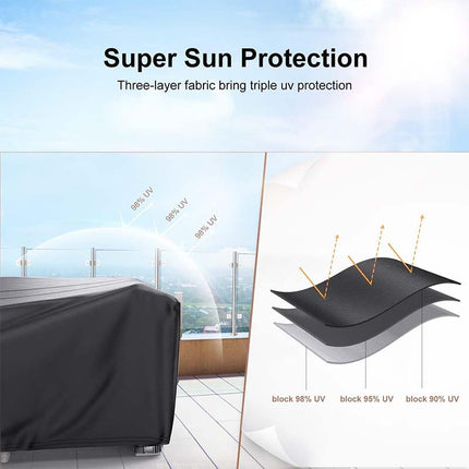 Outdoor Furniture Cover Waterproof, Lawn Furniture Cover – image 8