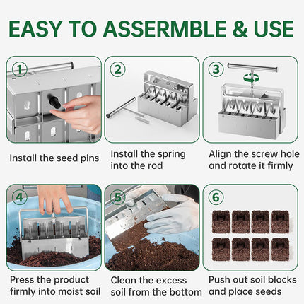 Soil Blocker 20 Cell and 8 Cell – image 4