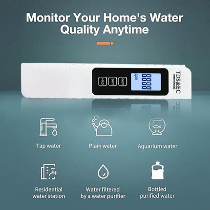 TDS Meter, Digital Water Quality Tester for TDS EC and Temperature – image 8