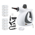 1 Set Steam Cleaner + 9 Fiber Cloths