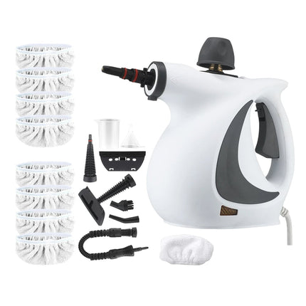 Handheld Steam Cleaner with 8 Accessories, Portable Steam Cleaner for Car Seats