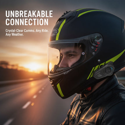 Motorcycle Communication System, Bluetooth Motorcycle Helmet Intercom System – image 14