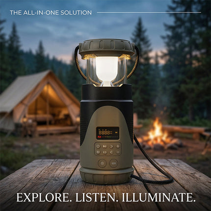 Emergency Camping Lantern Flashlight, Rechargeable Flashlight – image 4