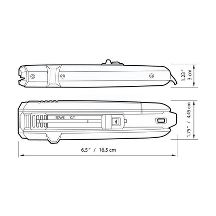 2 in 1 Scraper Utility Knife with 5 Blades, Paint Scraper Tool – image 9