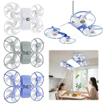 Ceiling Fan with Light and Remote, Modern Ceiling Fan Lamp for Living Room – image 8