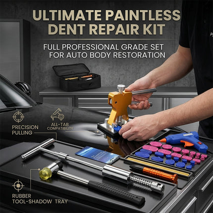 Paintless Dent Repair Kit, Paintless Dent Removal Tool Kit – image 7