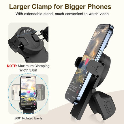 Camera Shutter Remote, 360 Rotating Phone Holder – image 9