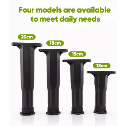 Adjustable Bed Support Legs 6 Pack, Heavy Duty Bed Frame Parts for 620 lbs – image 9