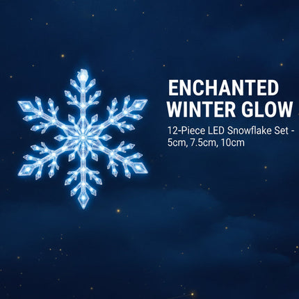 Snowflake Lights, Indoor Christmas Decorations – image 12