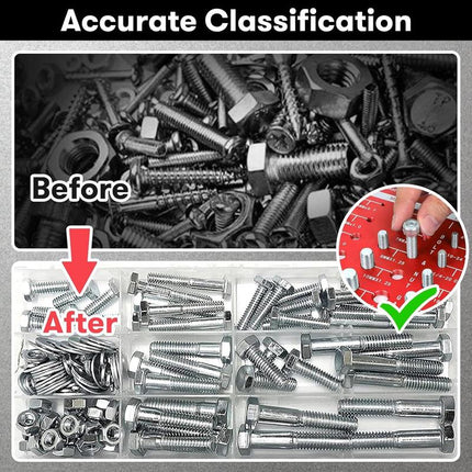 Metric and Standard Thread Checker for Nuts and Bolts – image 8