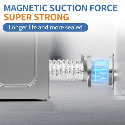 Magnetic Dryer Vent Connector Kit, Flexible Dryer Vent Hose – image 8