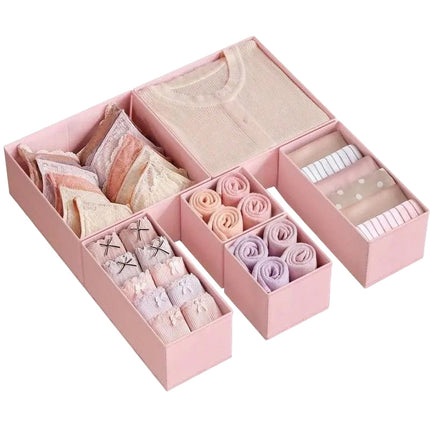 Drawer Organizer for Clothing Storage, Underwear Drawer Organizer