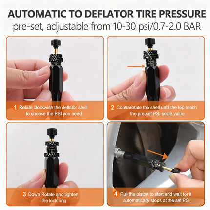 Automatic Tire Deflators Set of 4 – image 9