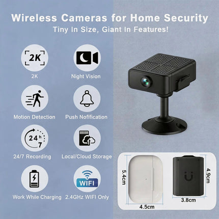 Wireless Security Camera Indoor, Nanny Cam – image 11
