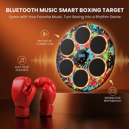 Music Boxing Machine with Bluetooth, Boxing Trainer for Kids – image 9