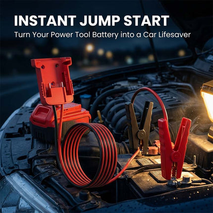 Car Jumper Cables with Power Tool Battery Adapter – image 7
