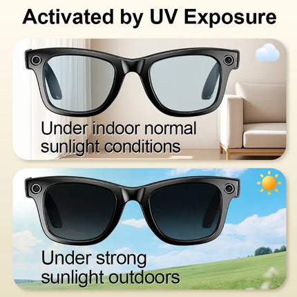 Smart Glasses with Camera, Photochromic Camera Glasses – image 6