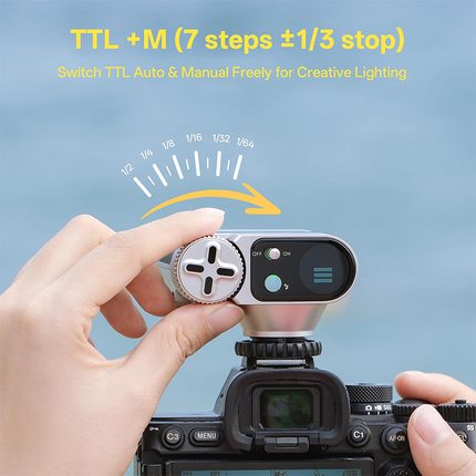 Camera Flash, Vintage Photography Flash with Touchscreen – image 9