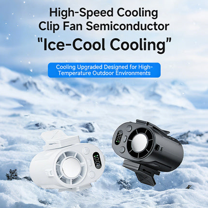 Portable Fan with Ice Cooling Plate, Rechargeable Mini Fan with LED Display – image 10