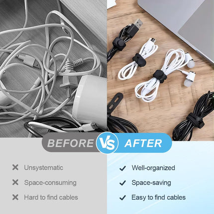 Cable Organizers, Wire Ties for Desk – image 12