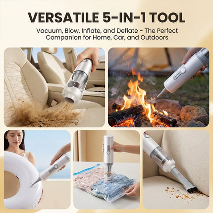 Cordless Handheld Vacuum for Car, Handheld Car Vacuum with Cordless Air Duster and Blower – image 11