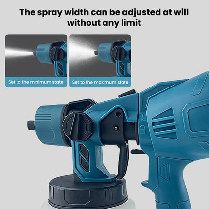 Cordless Paint Sprayer, Battery Powered Spray Painter for House and Furniture – image 10