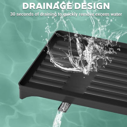Dish Drying Rack, Large Dish Drainer for Kitchen Counter – image 5