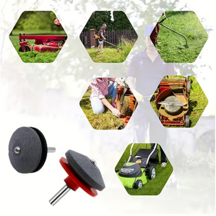 Lawn Mower Blade Sharpener for Drill, Garden Tool Sharpener