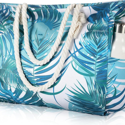 Beach Tote Bag, Large Beach Bag with Pockets for Pool and Gym – image 19