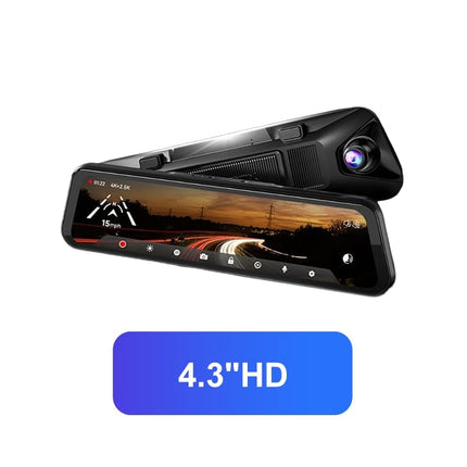 Dash Cam for Car with Touch Screen, 1080P Dash Cam Front and Rear, Car GPS Navigator, Car Security Camera