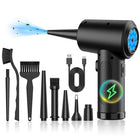 Electric Air Duster, Cordless Compressed Air Duster 51000 RPM, Compressed Air Can Replacement, Keyboard Cleaner