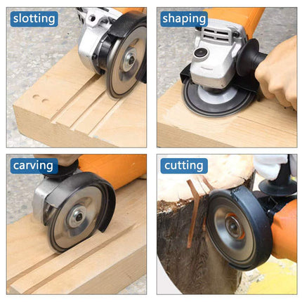 Angle Grinder Wood Carving Disc, Angle Grinder Blade for Wood Cutting